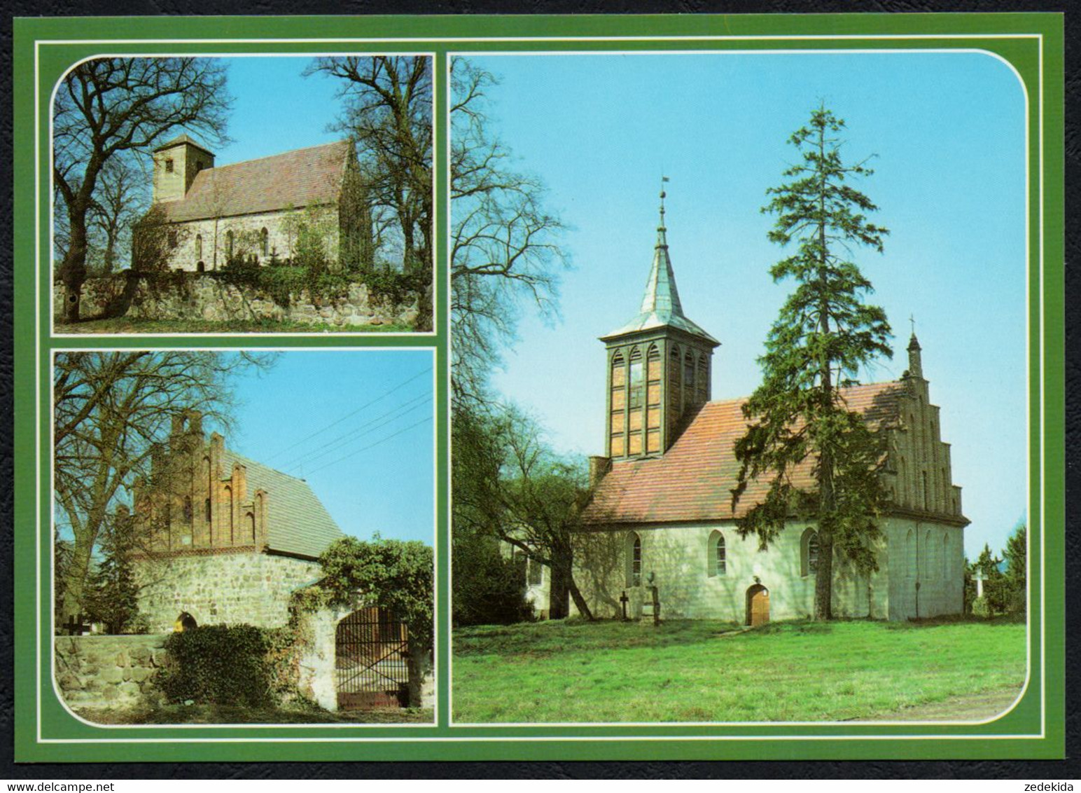 F2381 - TOP Kirchen in Angermünde - Bild und Heimat Reichenbach Qualitätskarte