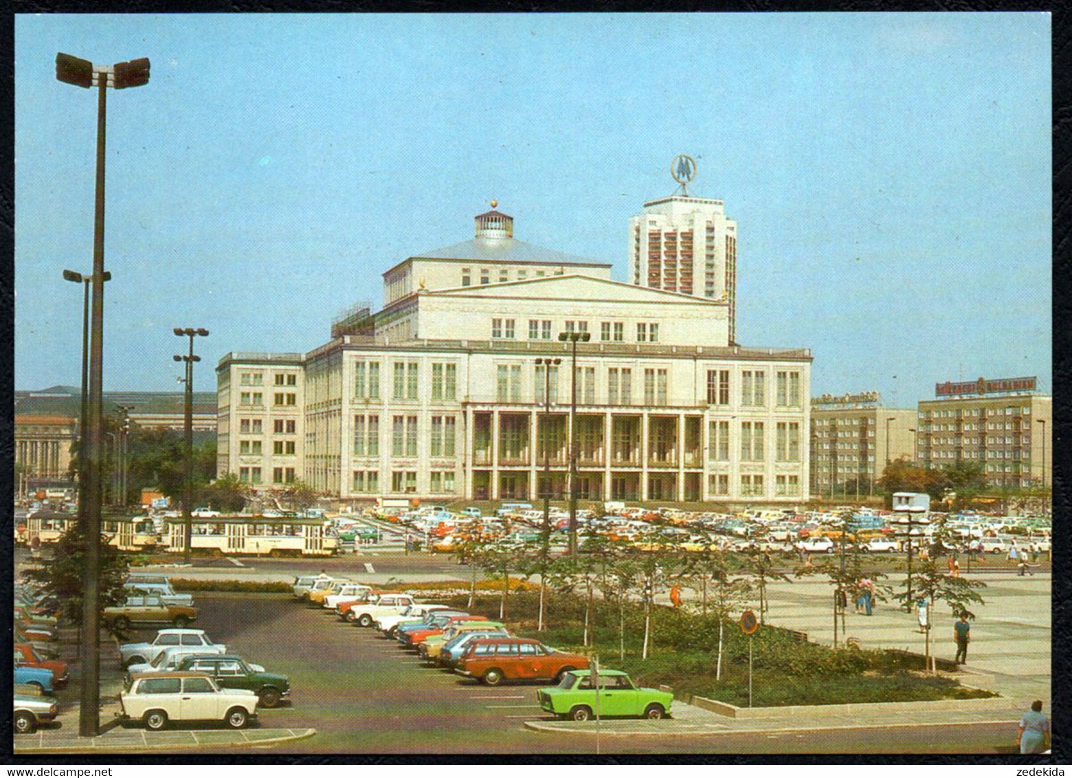 F2757 - TOP Leipzig Theater Opernhaus - Bild und Heimat Reichenbach