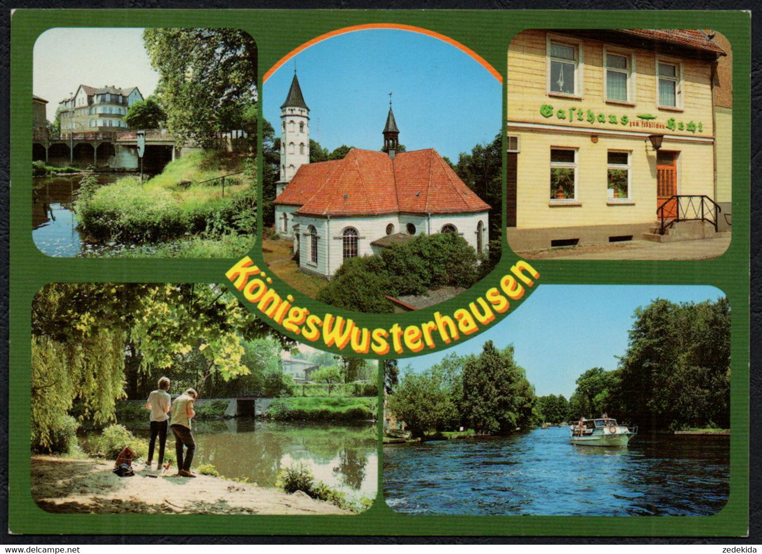 F5917 - TOP Königs Wusterhausen - Verlag Bild und Heimat Reichenbach Qualitätskarte