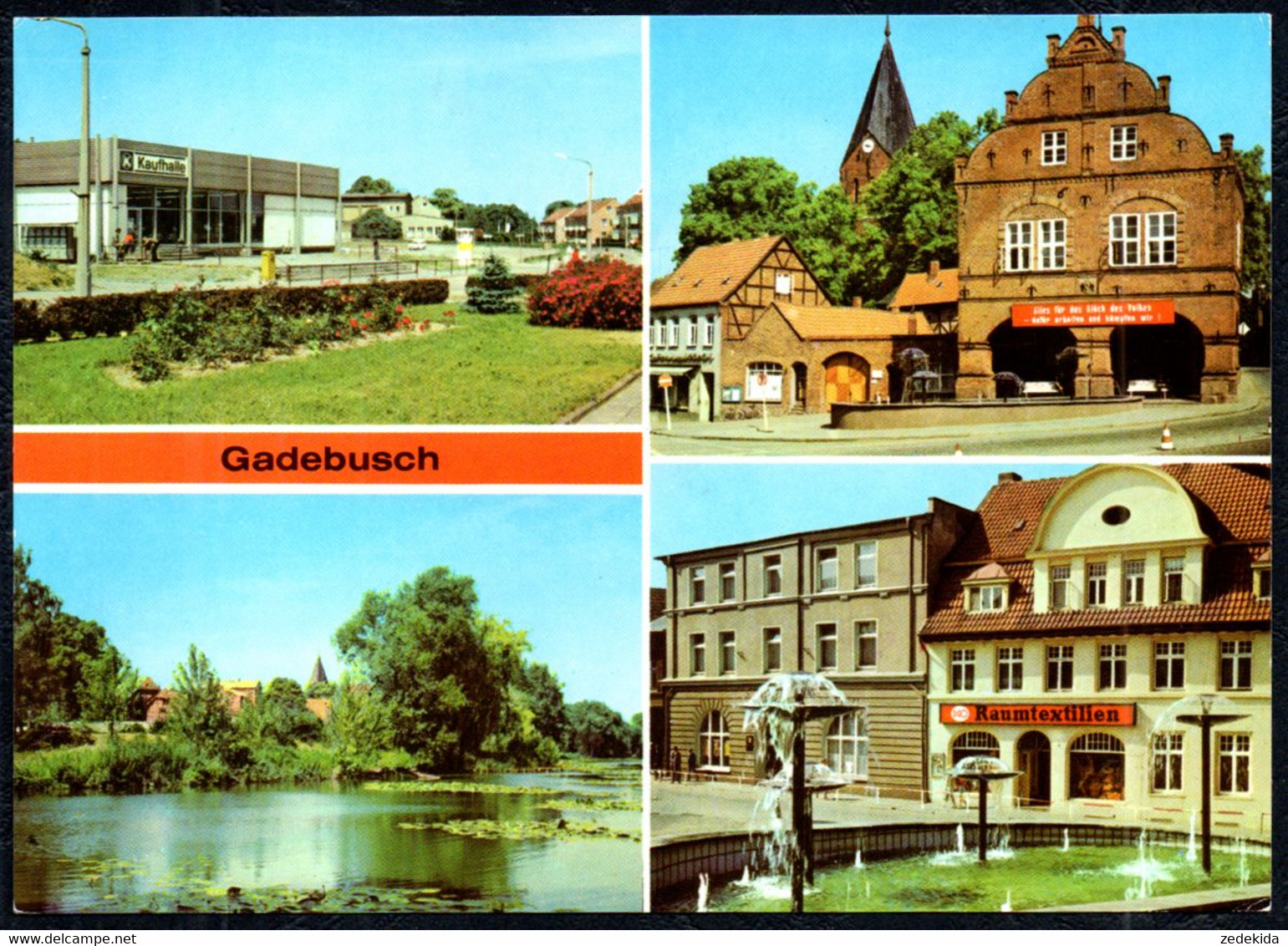 F7267 - Gadebusch - Kaufhalle - Bild und Heimat Reichenbach