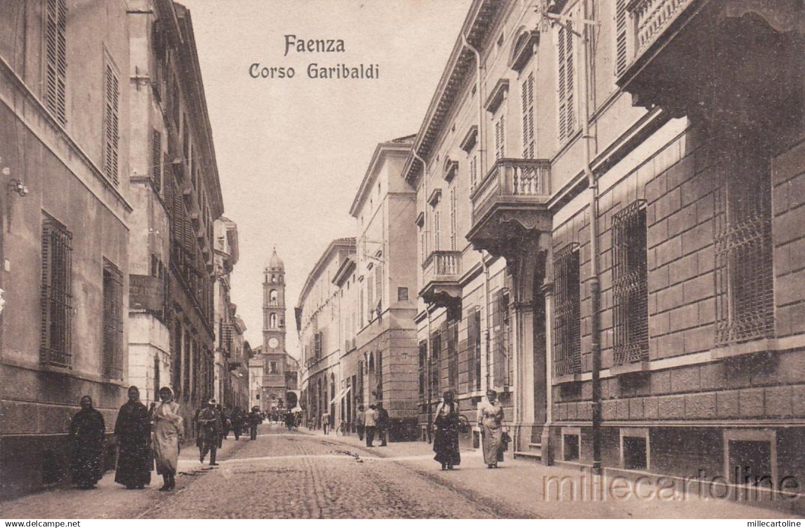 * FAENZA - Corso Garibaldi Ed.Morini