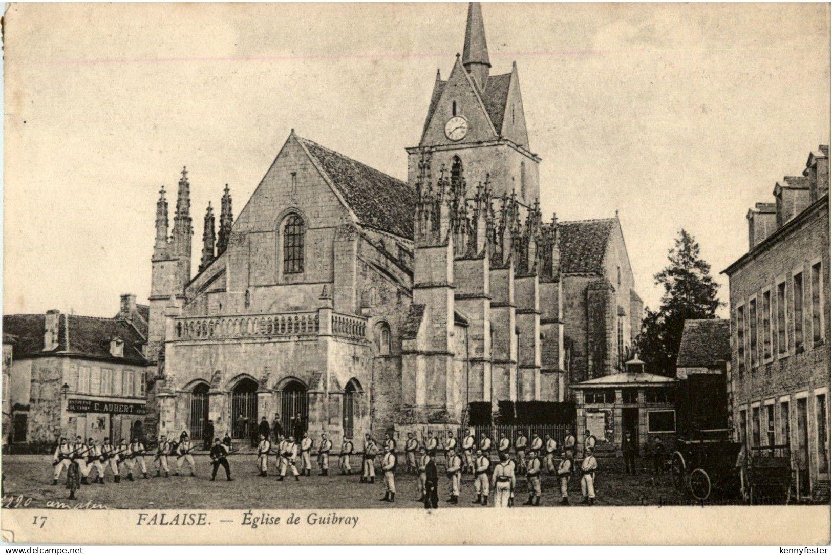 falaise - Eglise