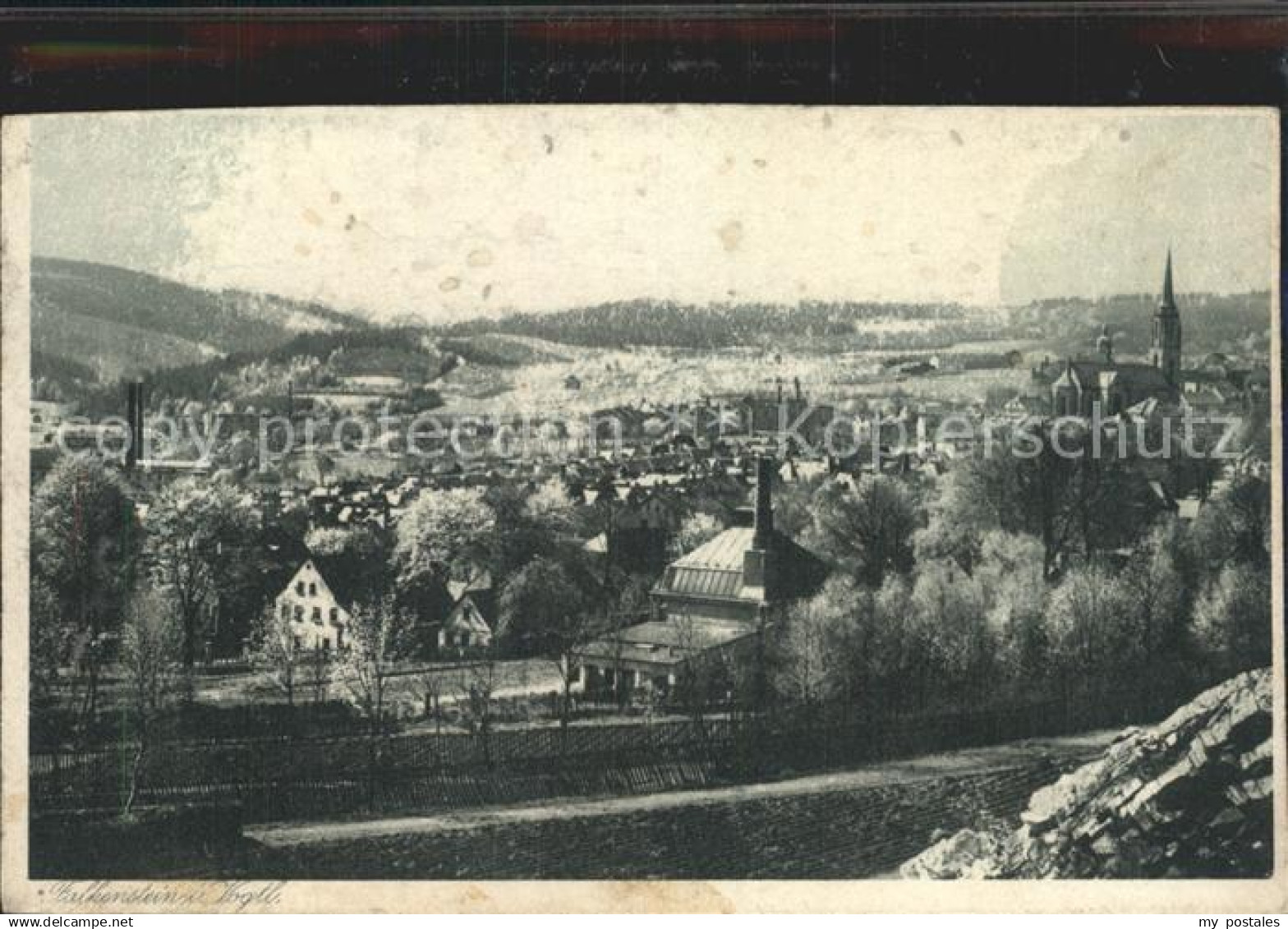 Falkenstein Vogtland Panorama