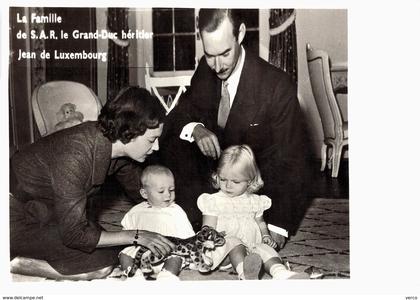 Carte POSTALE  Ancienne de LUXEMBOURG - La Famille GRAND - DUCALE, Le Gd DUC JEAN