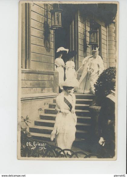 LUXEMBOURG - LUXEMBOURG VILLE - Famille Grand-Ducale - photo Ch. GRIESER en 1912