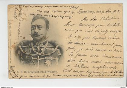 LUXEMBOURG - FAMILLE GRAND DUCALE - S.K.H Erbgrossherzog WILHELM