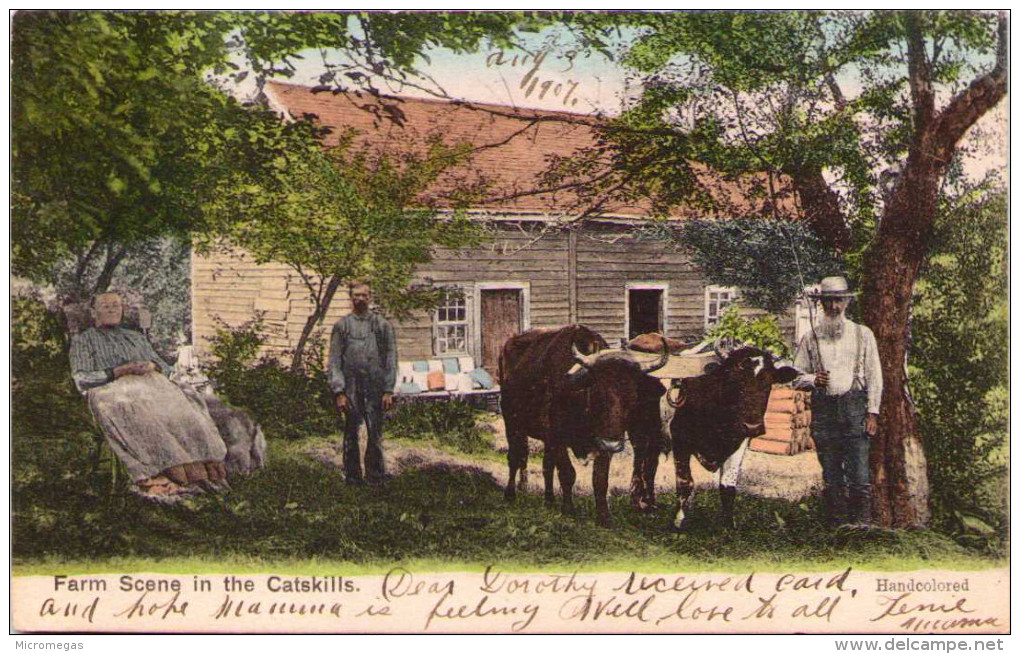 Farm Scene in the Catskills