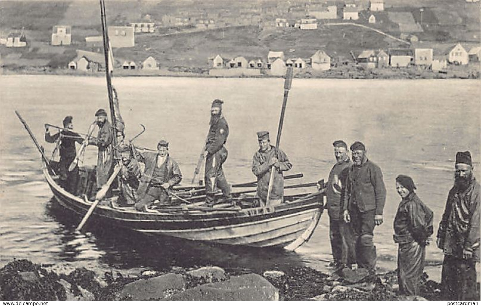 Faroe - Fishermen - Publ. unknown