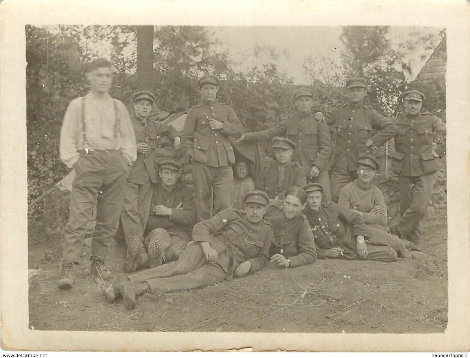 Fecamp : photo militaires militaria  guerre 1914