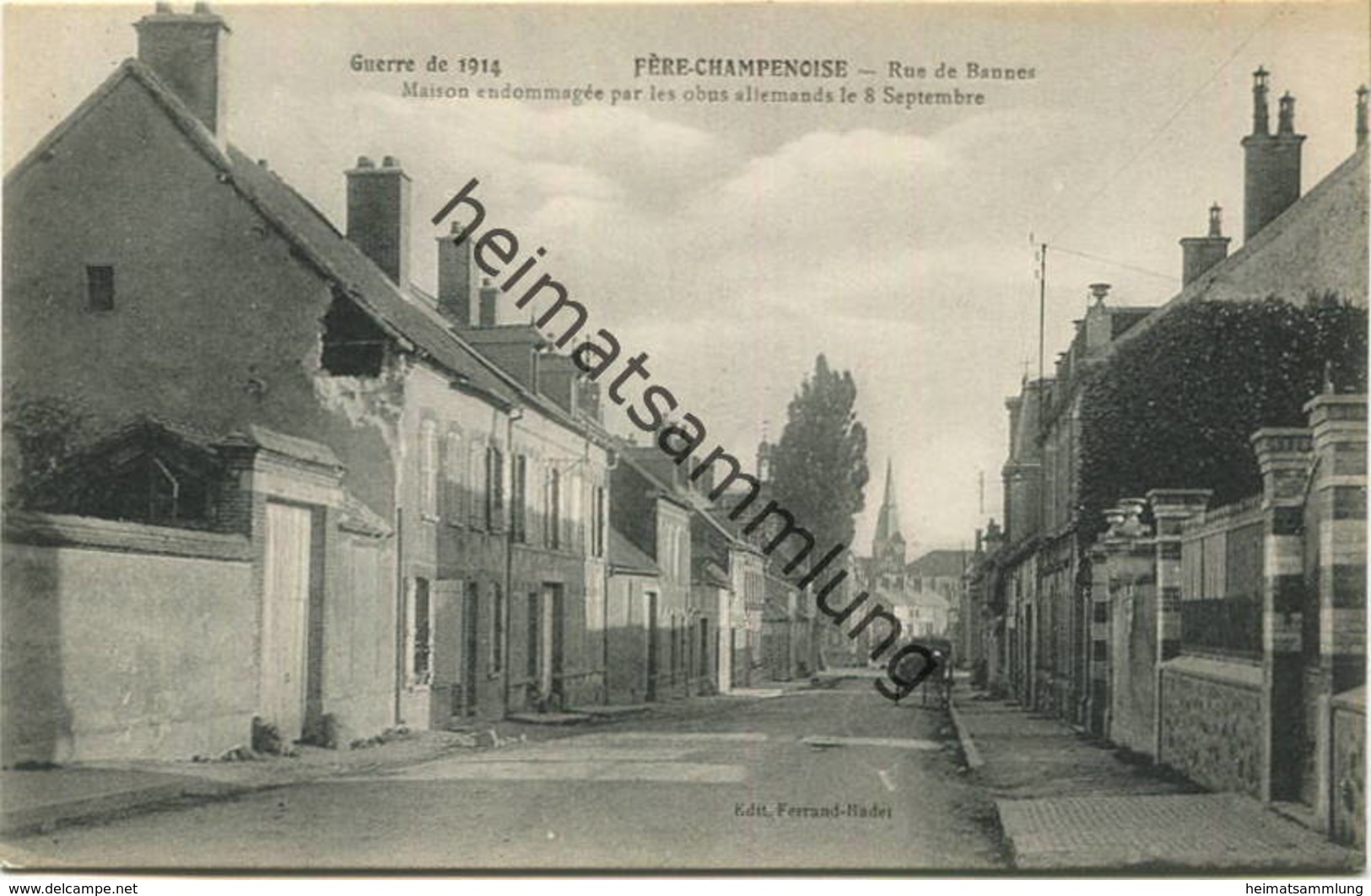 Fere-Champenoise - Rue de Bannes