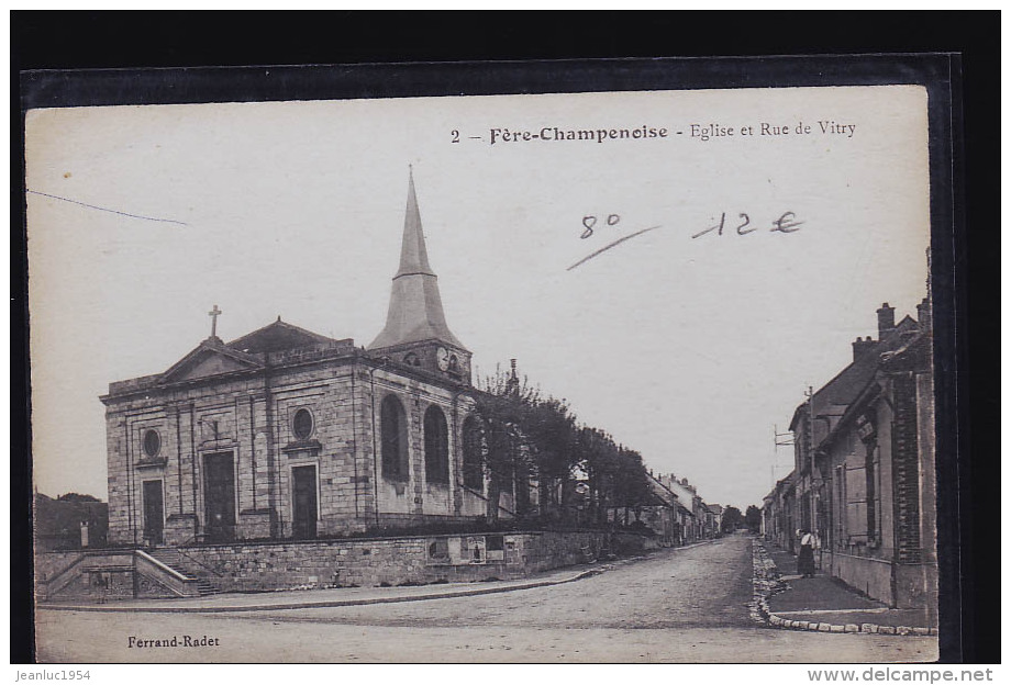 FERE CHAMPENOISE RUE DE VITRY