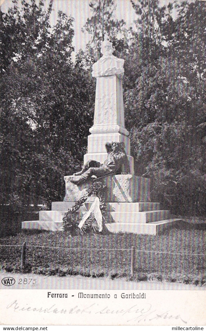 # FERRARA: MONUMENTO A GARIBALDI