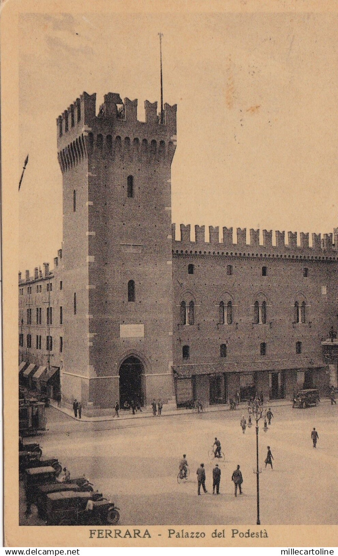 # FERRARA: PALAZZO DEL PODESTA'