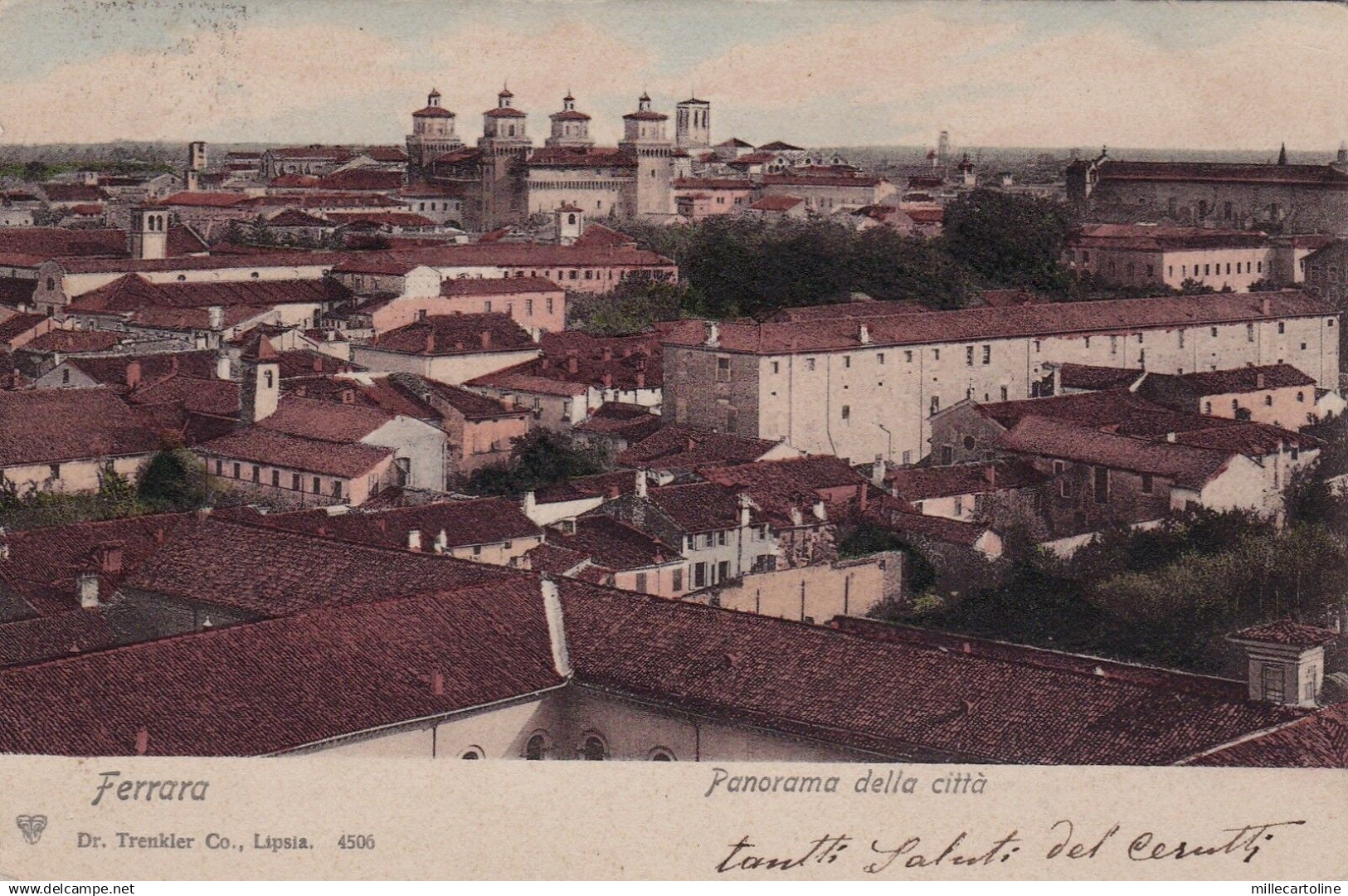 # FERRARA: PANORAMA DELLA CITTA'