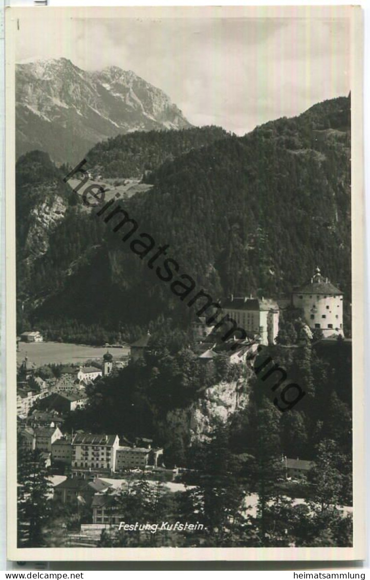 Festung Kufstein - Foto-Ansichtskarte - Verlag Photohaus Seissl Kufstein 30er Jahre