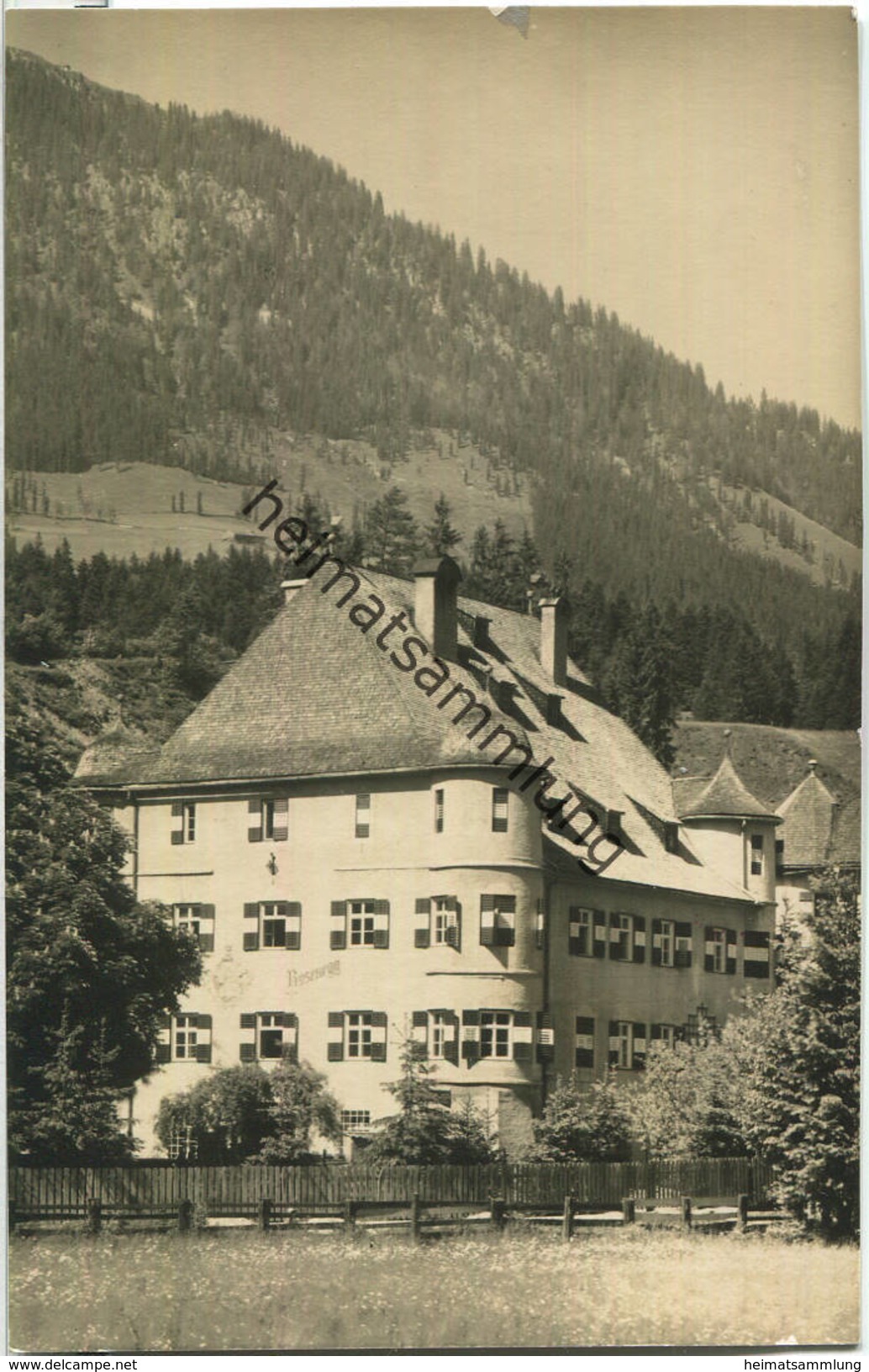 Fieberbrunn - Hotel Schloss Rosenegg - Foto-Ansichtskarte