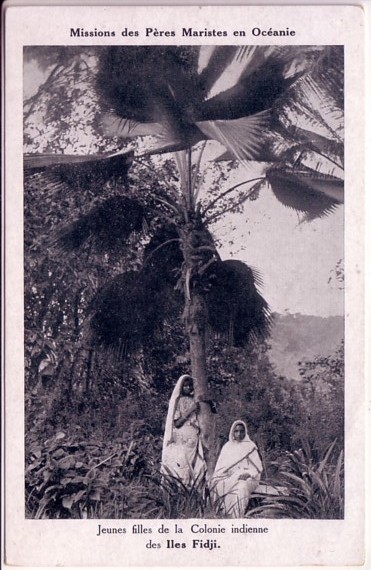 Archipel des FIDJI Jeunes filles de la colonie indienne