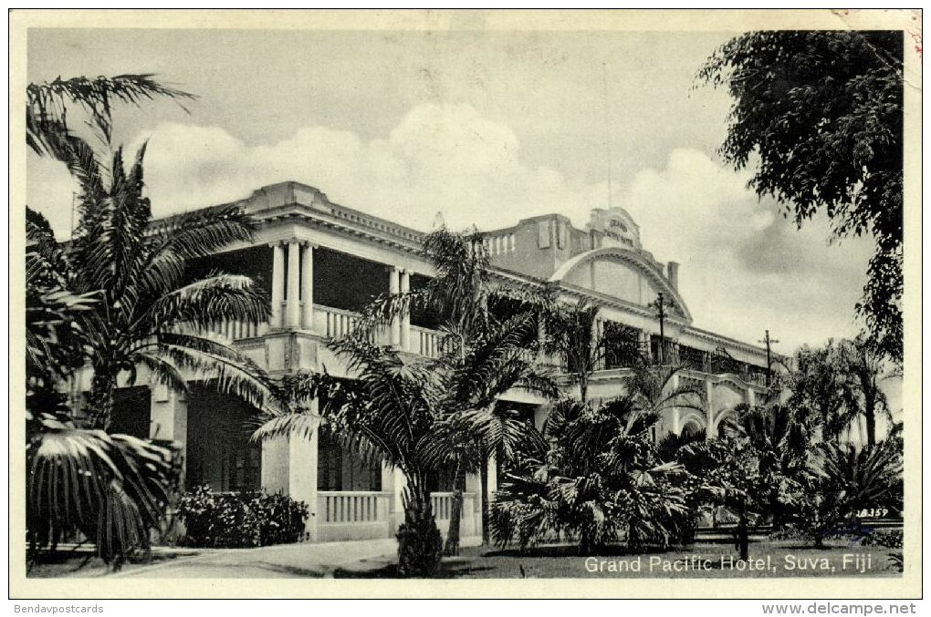 fiji islands, SUVA, Grand Pacific Hotel (1939) Co. Operative No. 119