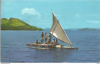 CPM Fidji Fijian Outrigger The Takia - catamaran Fidjien