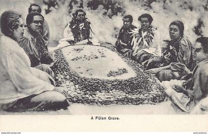 Fiji - A Fijian Grave - Publ. Robbie and Company Ltd.