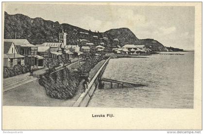 fiji islands, LEVUKA, Panorama (1910s) Morris, Hedstrom & Co.