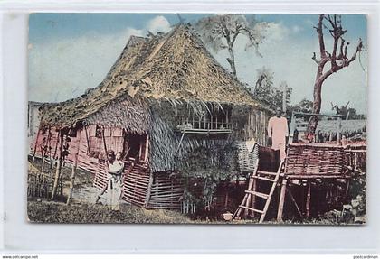 Philippines - Nipa house - Publ. D. Denniston