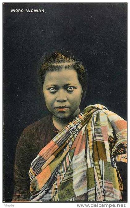 : réf : L-12-2072  :   Philippines Moro Woman