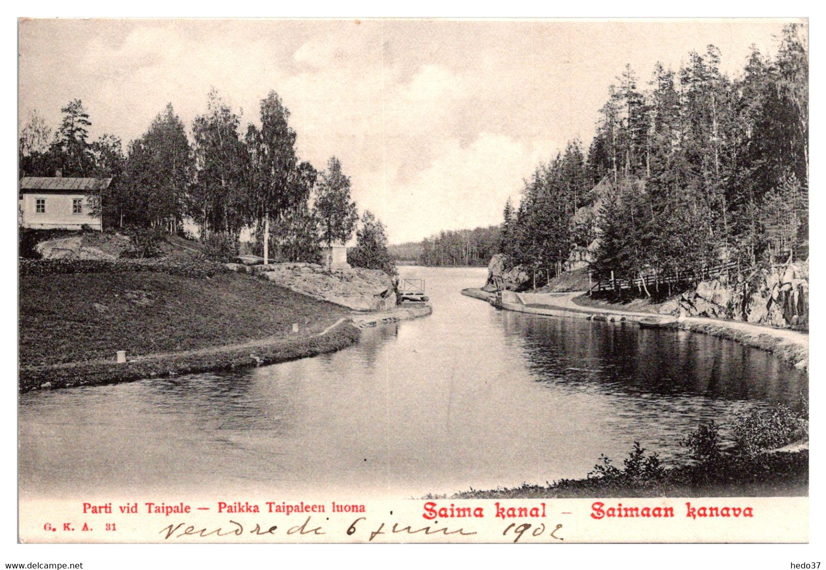 Finlande - Saima Kanal