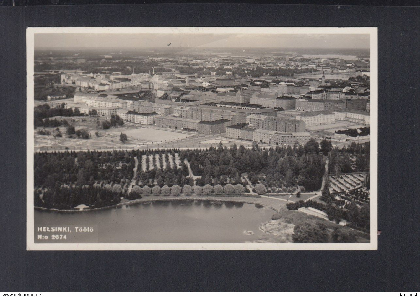 Finnland AK Helsinki Töölö 1937