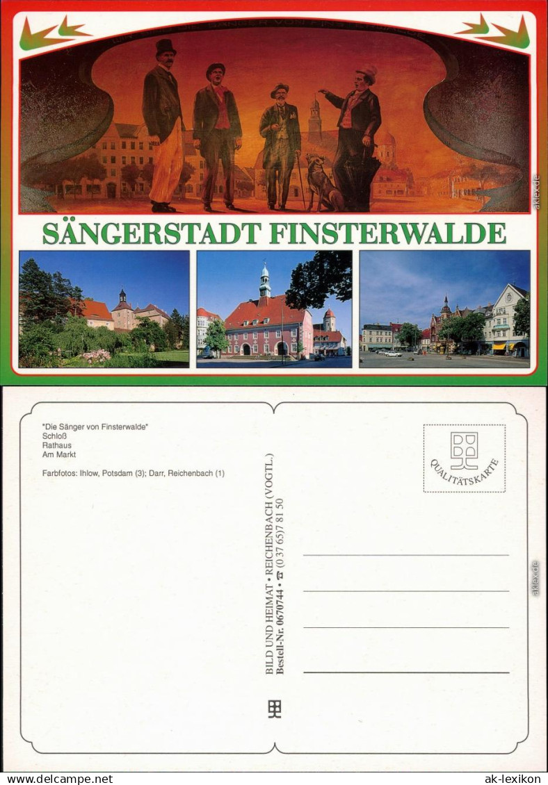 Finsterwalde Grabin Die Sänger von Finsterwalde, Schloß 1995