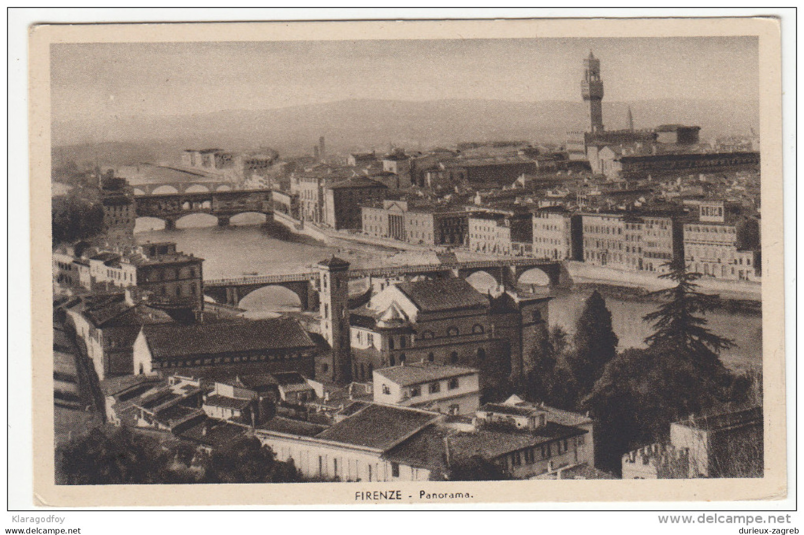 Firenze Florence old unused postcard bb160222