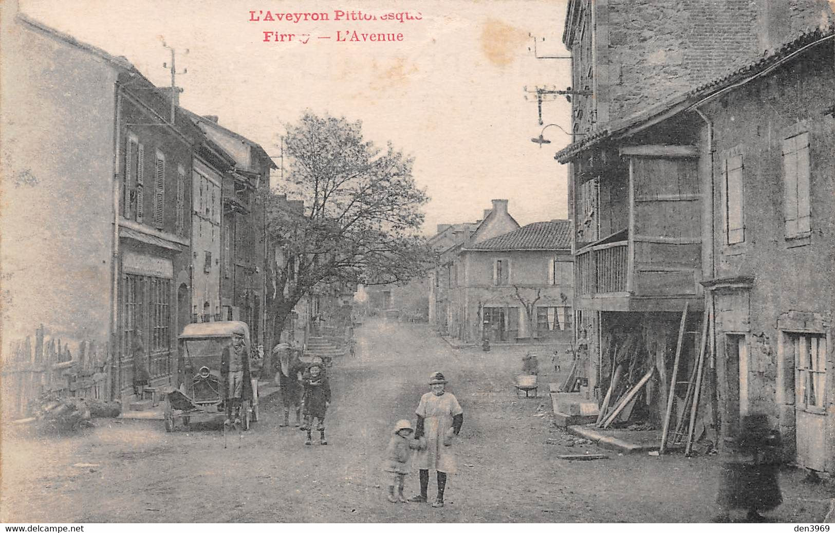 FIRMY (Firmi) - L'Avenue - Automobile - L'Aveyron Pittoresque