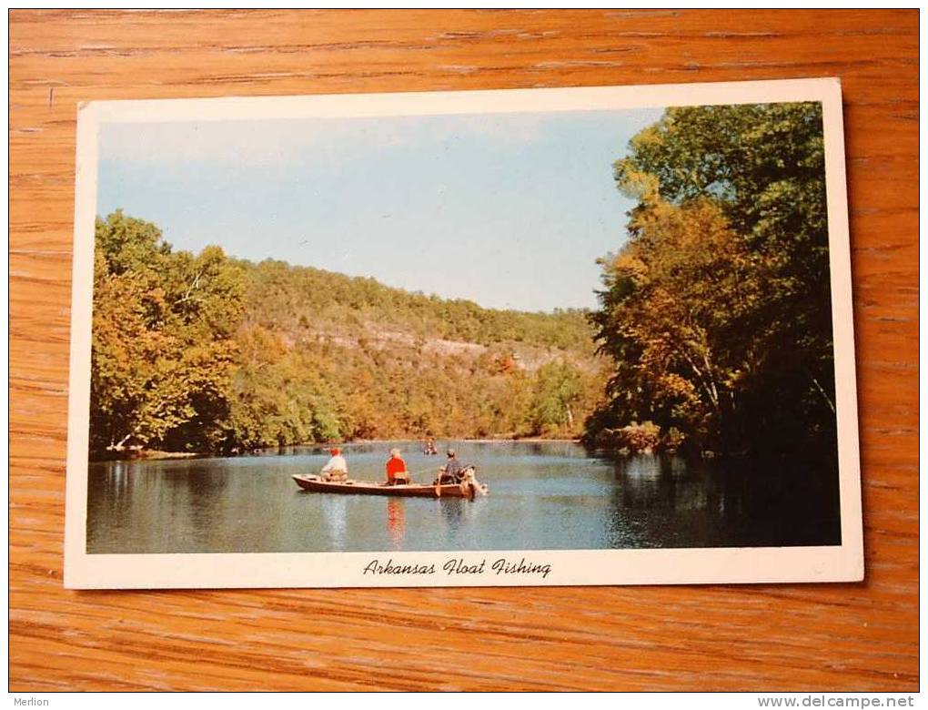 Float Fishing Ozarks Arkansas VF 1960´s  D19700