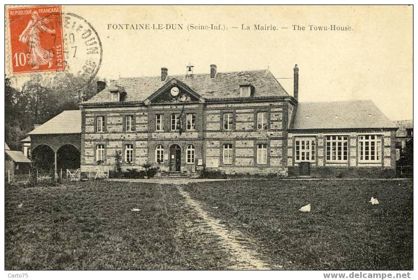 FONTAINE LE DUN 76 - La MAIRIE