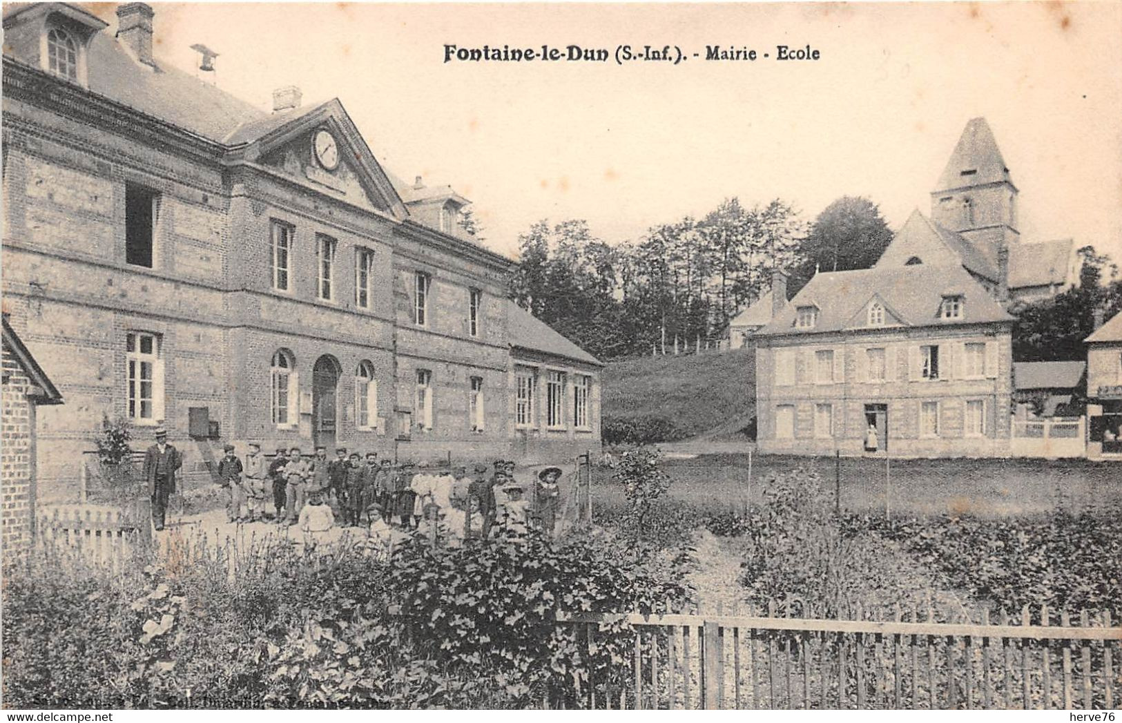 FONTAINE LE DUN - Mairie - Ecole