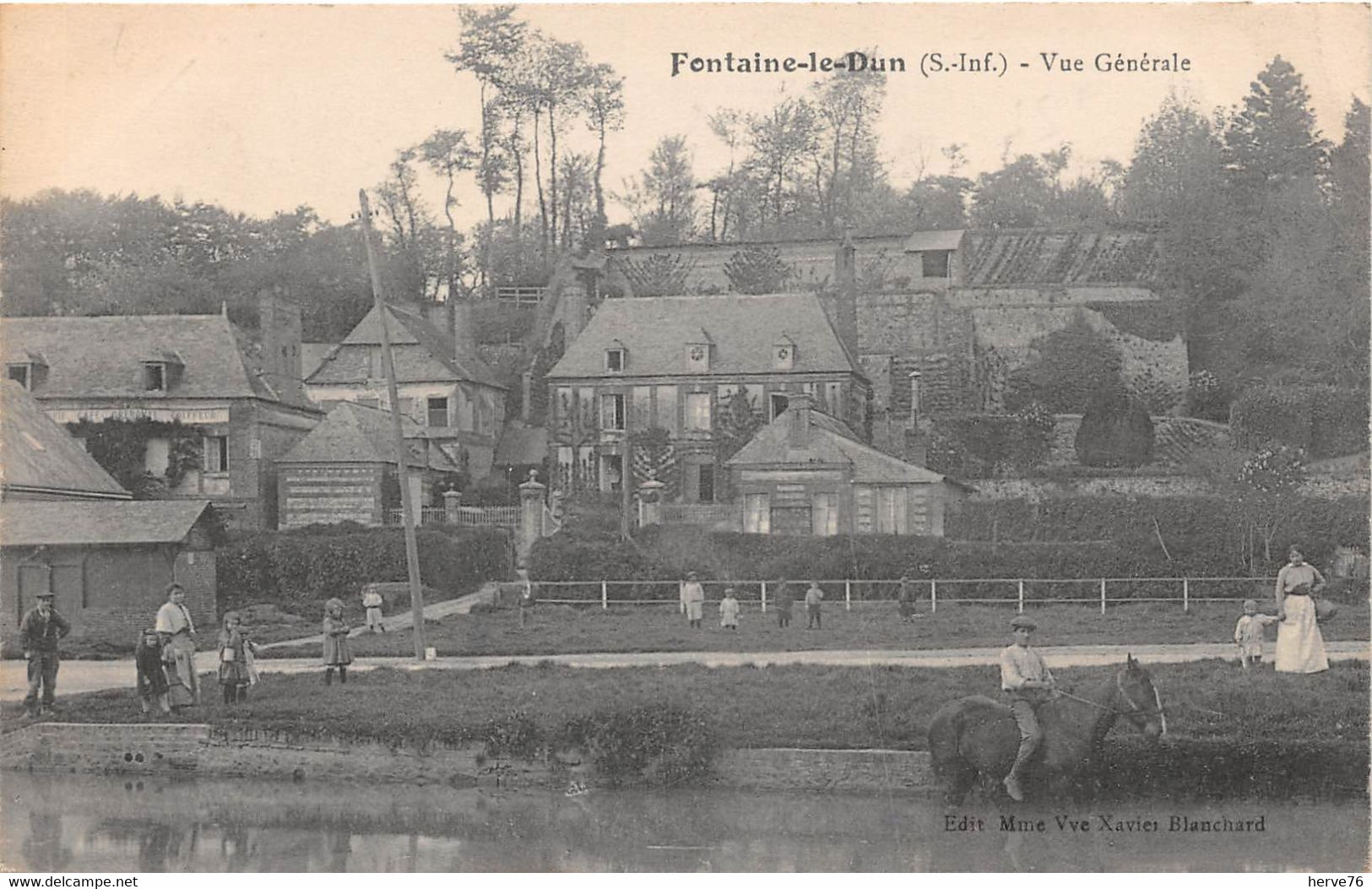 FONTAINE LE DUN - Vue générale (pas courante)