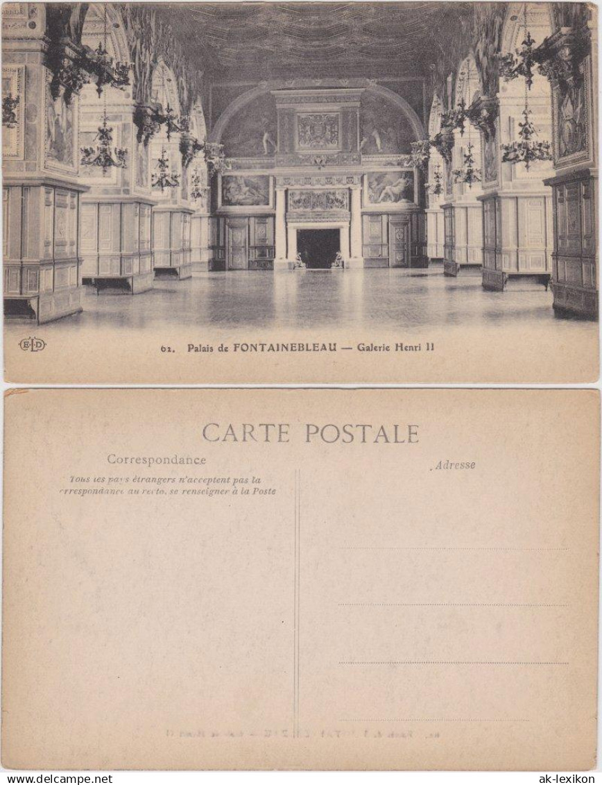 Fontainebleau Chateau de Fontainebleau - Galerie II/Schloss Fontainebleau 1918