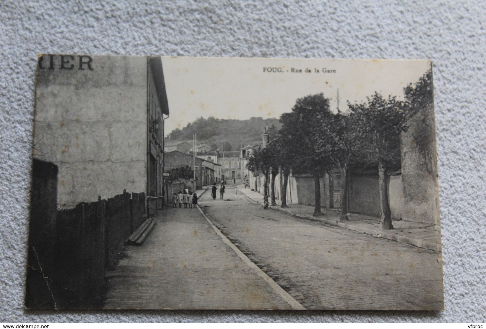 Foug, rue de la gare, Meurthe et Moselle 54