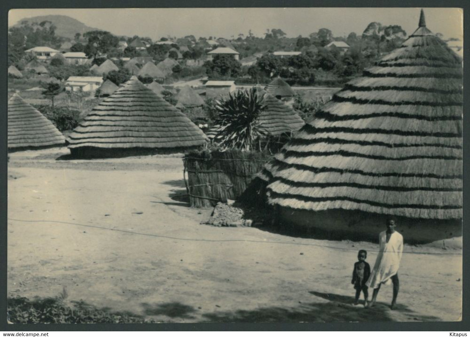 FOUTAH DJALLON village de Dalaba vintage postcard Guinea