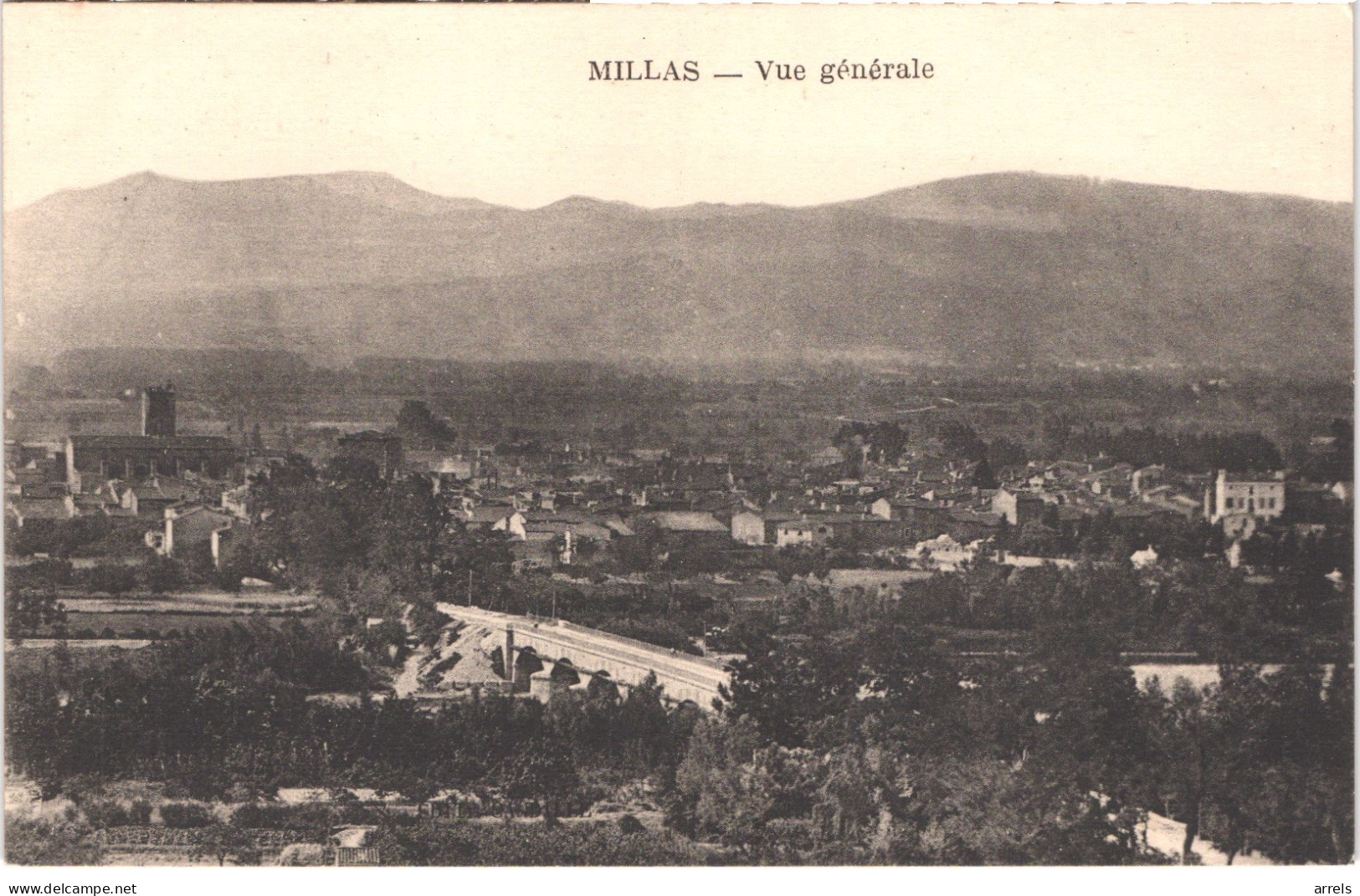 FR66 MILLAS - vue générale - belle