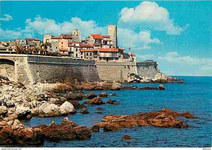06 - Antibes - Les Remparts - La vieille ville et ses remparts - CPM - Voir Scans Recto-Verso