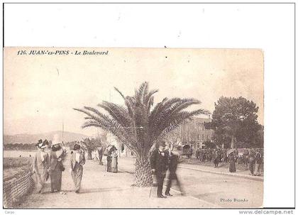 JUAN-LES-PINS. - Le Boulevard.