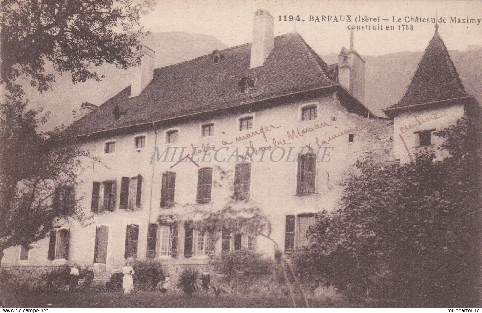 FRANCE - Barraux - Le Chateau de Maximy