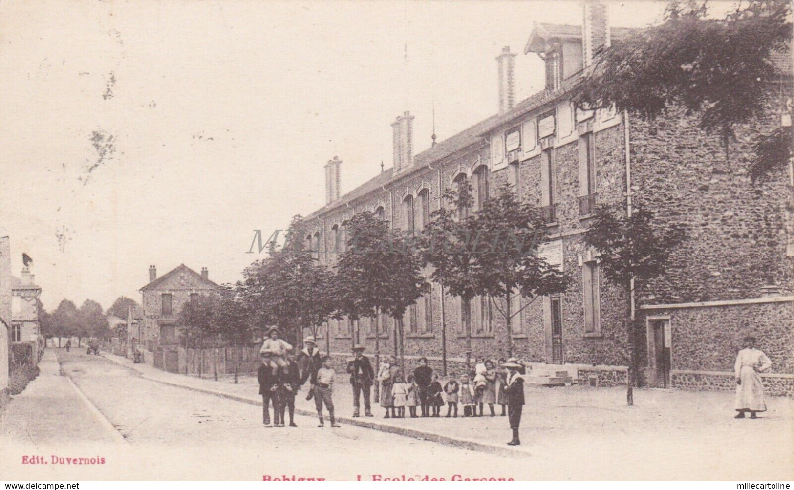 FRANCE - Bobigny - L'Ecole de Garcons 1931