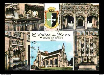 01 - Bourg en Bresse - Eglise de Brou - intérieur de l'Eglise de Brou - Multivues - Mention Photographie Véritable - Car