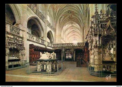 01 - Bourg en Bresse - Eglise de Brou - intérieur de l'Eglise de Brou - Tombeau de Philibert le Beau - CPM - Voir Scans