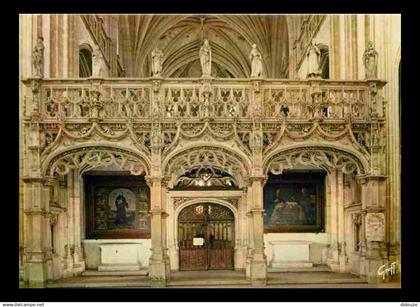 01 - Bourg en Bresse - Eglise de Brou - intérieur de l'Eglise de Brou - Le jubé - CPM - Voir Scans Recto-Verso