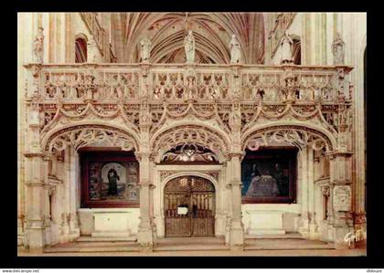 01 - Bourg en Bresse - Eglise de Brou - intérieur de l'Eglise de Brou - Le jubé - CPM - Voir Scans Recto-Verso