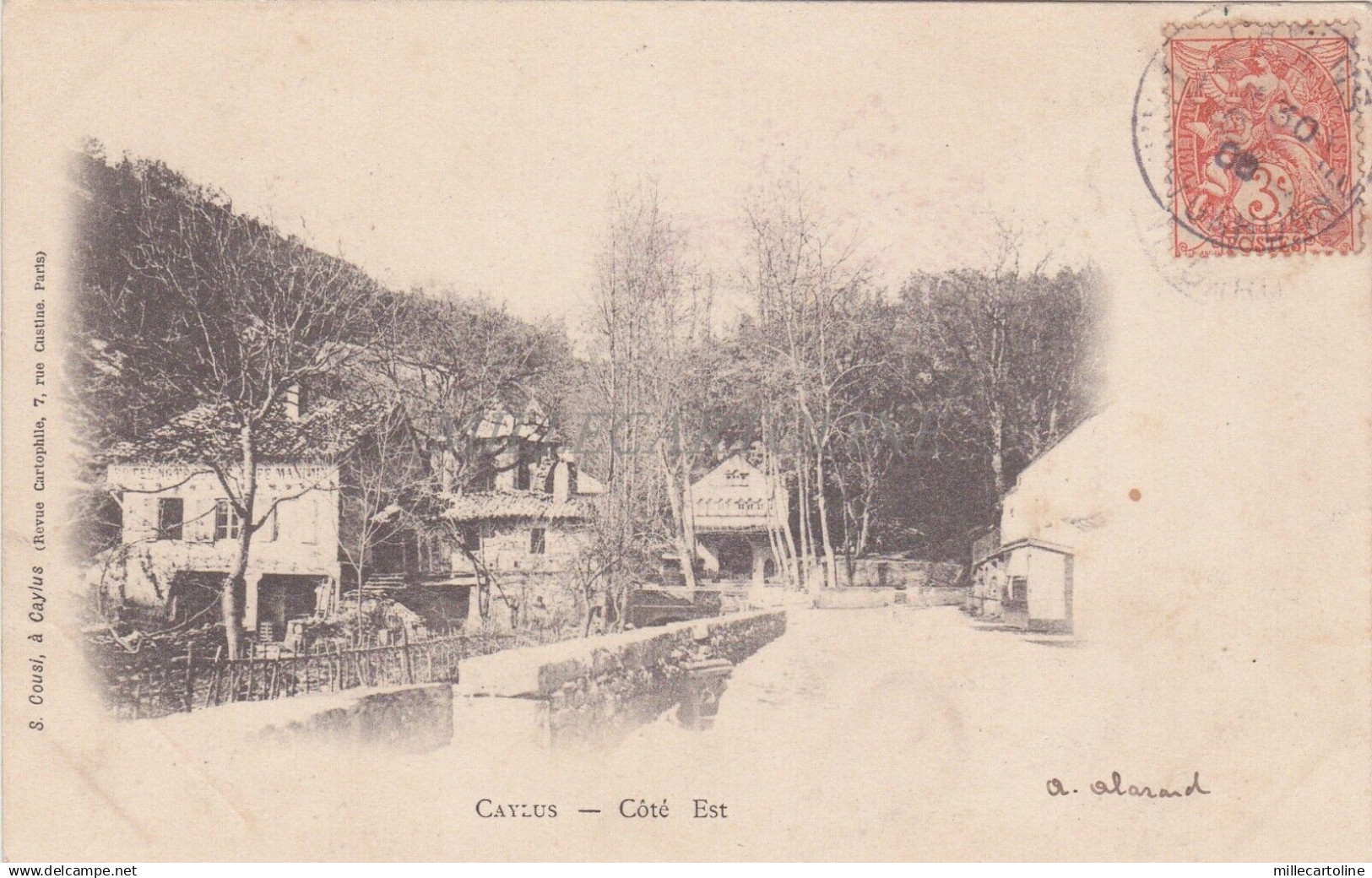 FRANCE - Caylus - Cote Est 1900