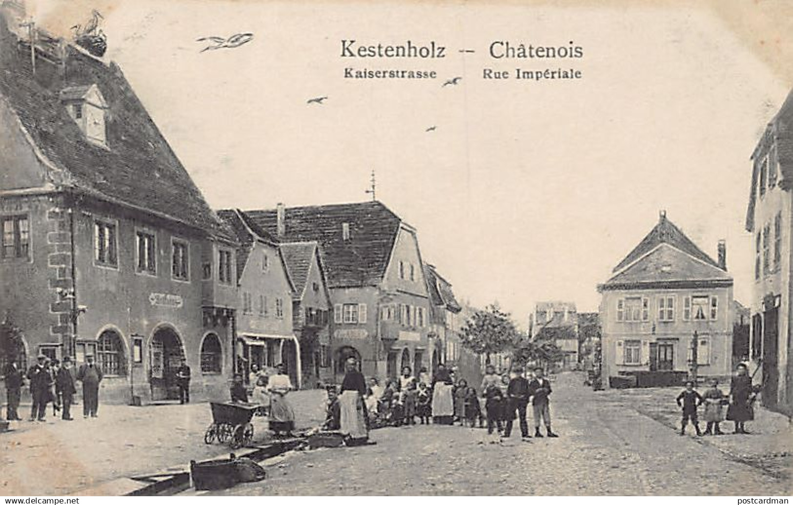 France - CHÂTENOIS (67) Rue Impériale